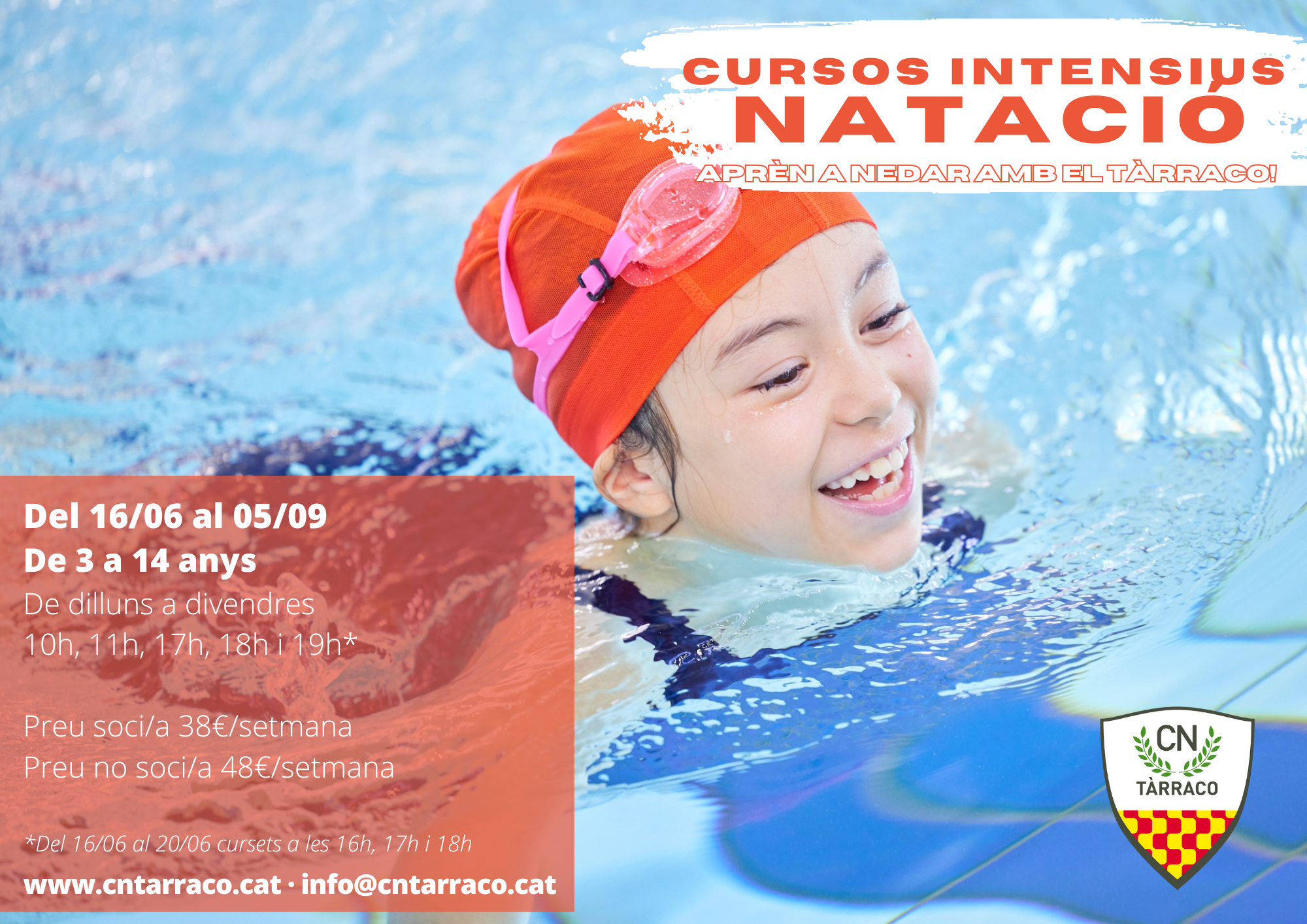 CURSOS INTENSIUS NATACIÓ